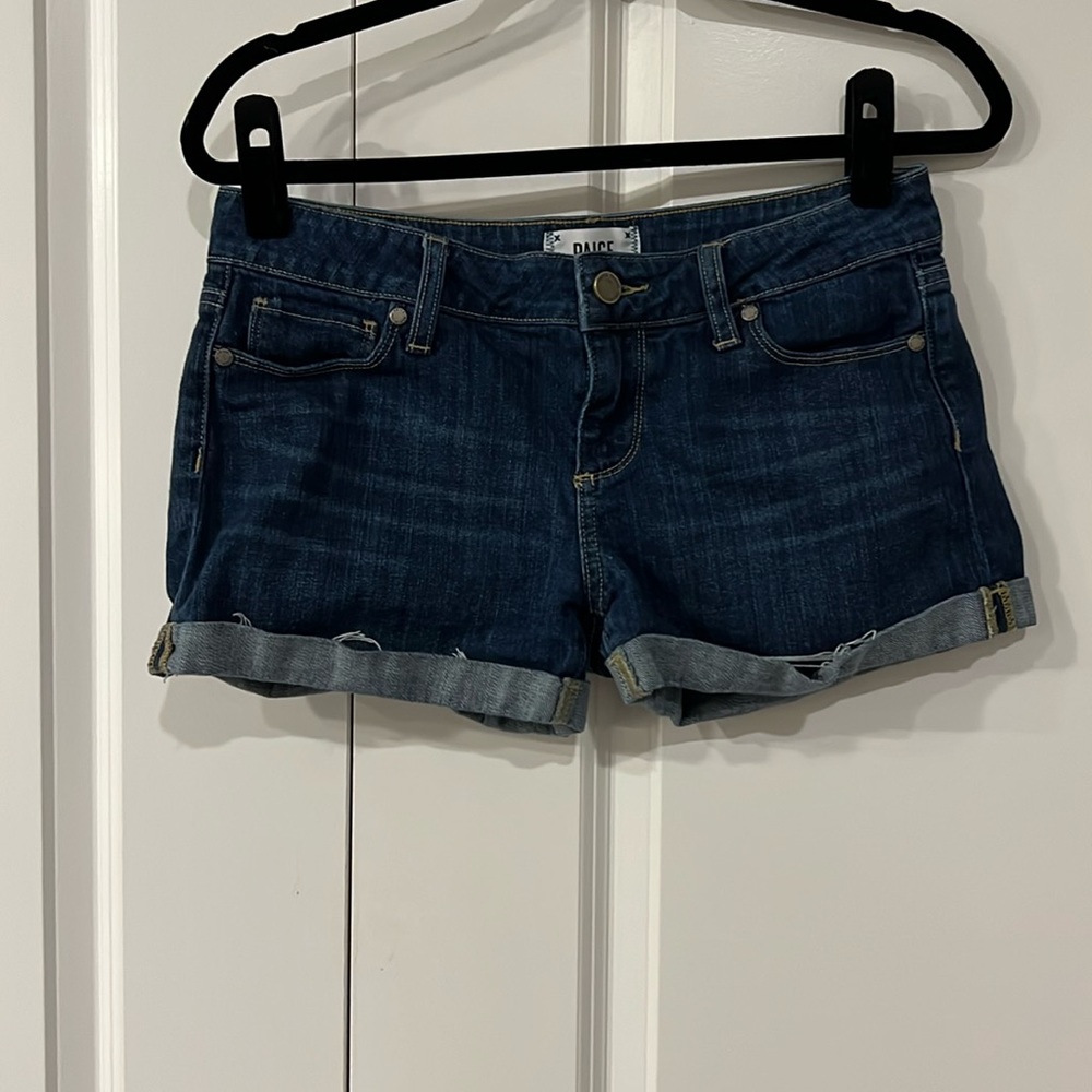 lightly worn PAIGE jeans shorts size 26